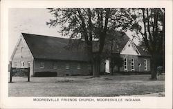 Mooresville Friends Church Postcard