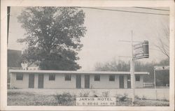 Jarvis Motel Postcard