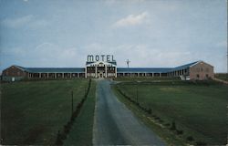 Motel Harrisburg Postcard