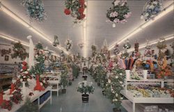 Eiss' Florida's Most Unique Store, Permanent Flowers & Foliage Postcard