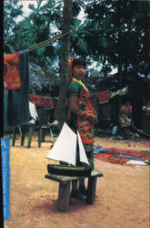 San Blas Kuna Indian Postcard