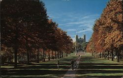 Brooking Halls, Washington University Postcard
