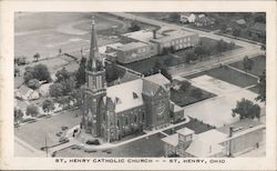 St. Henry Catholic Church Ohio Postcard Postcard Postcard