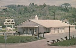 Ogle's Family Restaurant Postcard