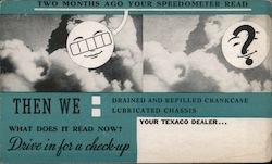Drive In for a Checkup Your Texaco Dealer 1933 Appointment Reminder Postcard