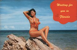 Waiting for you in Florida Postcard
