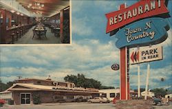 Town N Country Restaurant Postcard