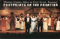 Footprints on the Frontier Fort Scott, KS Postcard Postcard Postcard