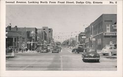 Second Avenue, Looking North From Front Street Postcard