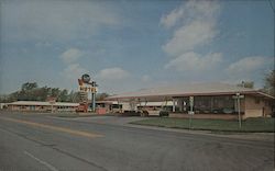 Holiday Motel & Restaurant Postcard