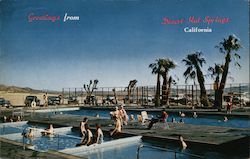 Greetings from Desert Hot Springs California Postcard Postcard 
