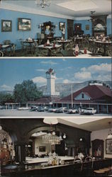 Silver Dollar Saloon and Steak House Postcard