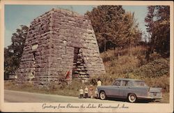 Great Western Furnace - Between the Lakes Recreational Area Postcard