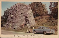 Great Western Furnace - Between the Lakes Recreational Area Model, TN Postcard Postcard Postcard