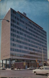 Simms Building, 4th & Gold Albuquerque, NM Bob Petley Postcard Postcard Postcard