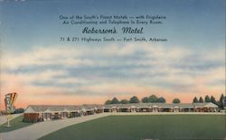 Roberson's Motel Postcard