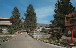 Kreekside Motel Penticton, BC Canada British Columbia Hugo Redivo Postcard Postcard Postcard