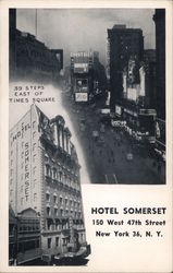 Hotel Somerset Postcard