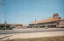 Deluxe Motor Lodge Postcard