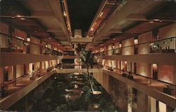 Interior Courtyard, Mauna Koa Beach Hotel Postcard