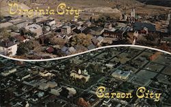 Virginia City / Carson City Postcard