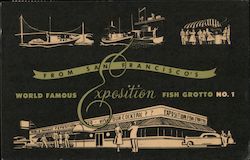 Exposition Fish Grotto Postcard