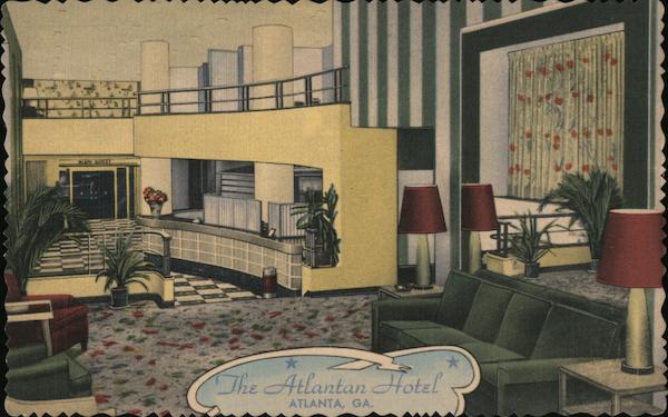 The Atlantan Hotel, Cone and Luckie Streets Georgia