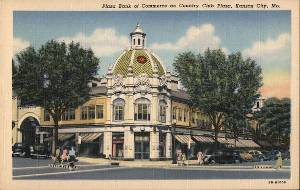 Plaza Bank of Commerce on Country Club Plaza Kansas City Missouri
