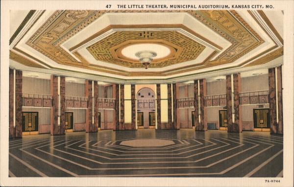 The Little Theater Municipal Auditorium Kansas City Missouri