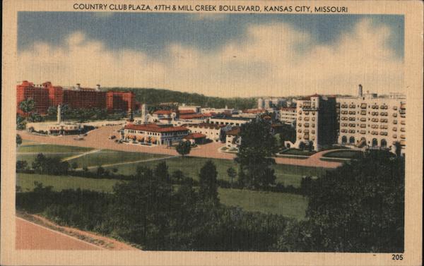 Country Club Plaza, 47th & Mill Creek Boulevard Kansas City Missouri