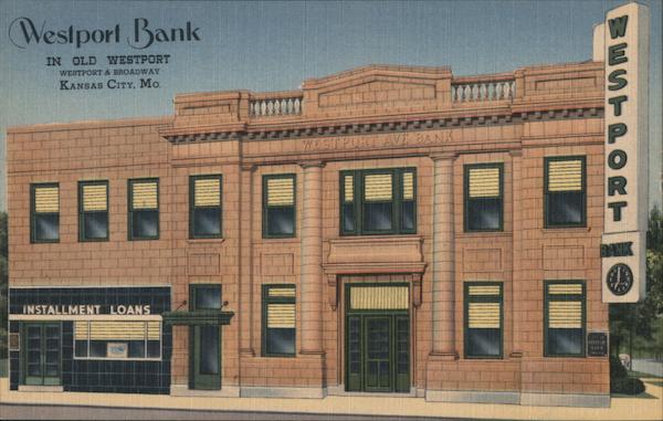 Westport Bank in Old Westport Kansas City Missouri