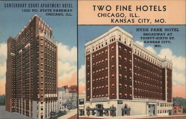Hyde Park Hotel and Canterbury Court Kansas City Missouri