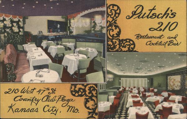 Putsch's 210 Restaurant and Cocktail Bar Kansas City Missouri