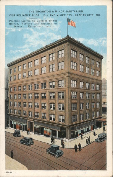 The Thornton & Minor Sanitarium Kansas City Missouri