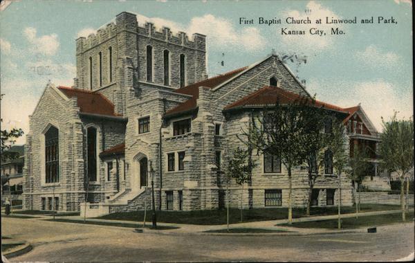 First Baptist Church at Linwood and Park Kansas City Missouri
