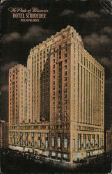 Hotel Schroeder Postcard