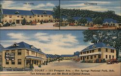 The Romer Hotel Court Postcard