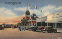 Corner Juarez Avenue and 16th of Spetember Street Postcard