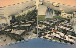 Milleman-Gilbert Famous Airport Restaurant Postcard