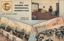 The Business and Professional Women's Club Postcard