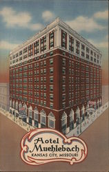Hotel Muehlebach Postcard