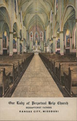 Our Lady of Perpetual Help Church Postcard