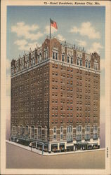 Hotel President Postcard