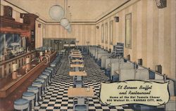 El Sereno Buffet and Restaurant Postcard