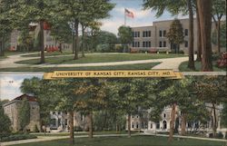 University of Kansas City Postcard