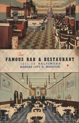 The Famous Bar & Restaurant Postcard