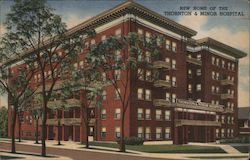 New Home of the Thornton & Minor Hospital Postcard