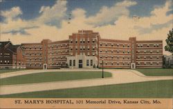 St. Mary's Hospital Postcard