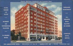 The Ambassador Hotel Postcard