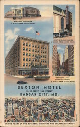 Sexton Hotel Postcard